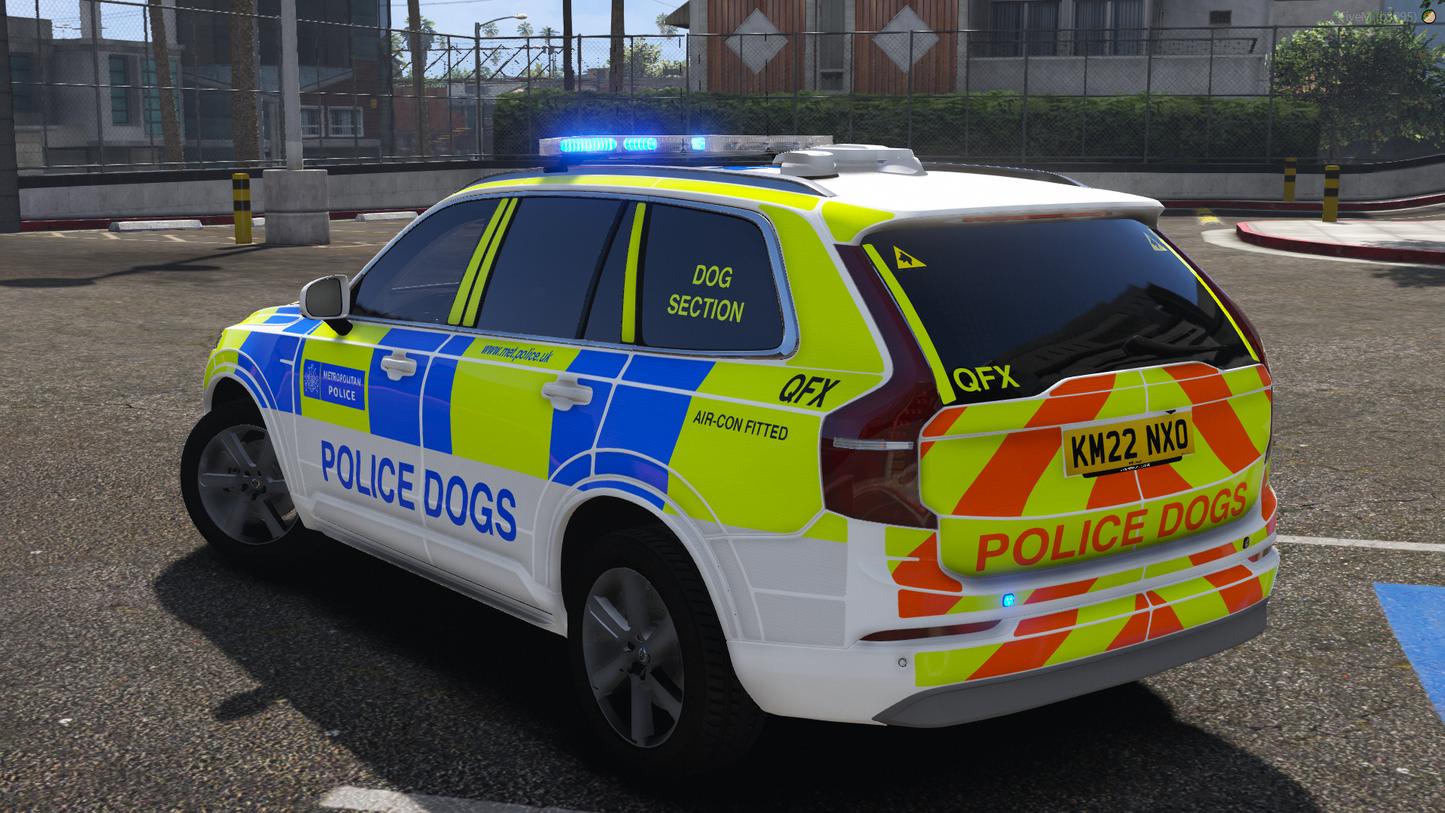 Metropolitan Police Marked DSU Volvo XC90 2022