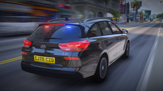Metropolitan Police Hyundai i30 Qcar