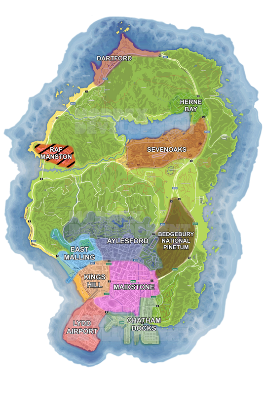 Kent Atlas Map