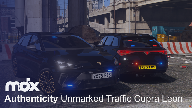 Unmarked Traffic Cupra Leon Estate 2025