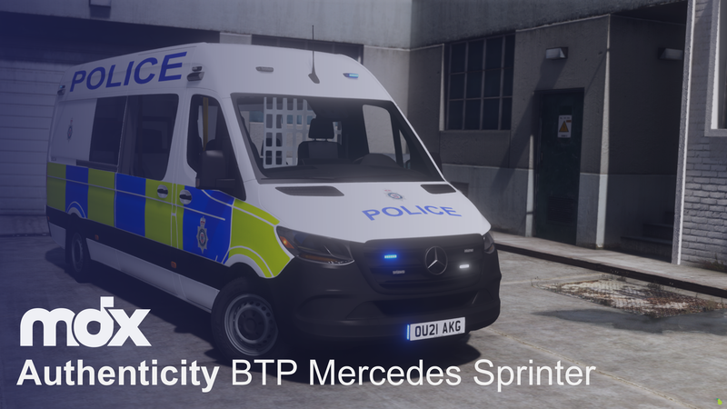 BTP Mercedes Sprinter 2021