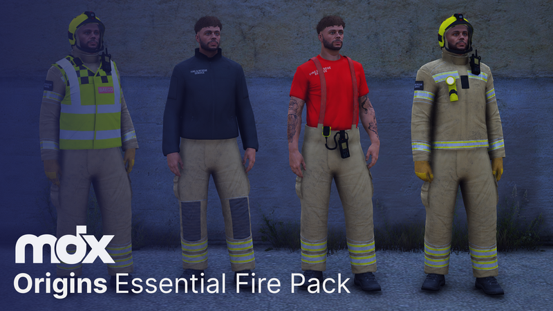 MDX: Origins Essential Male Fire EUP Pack