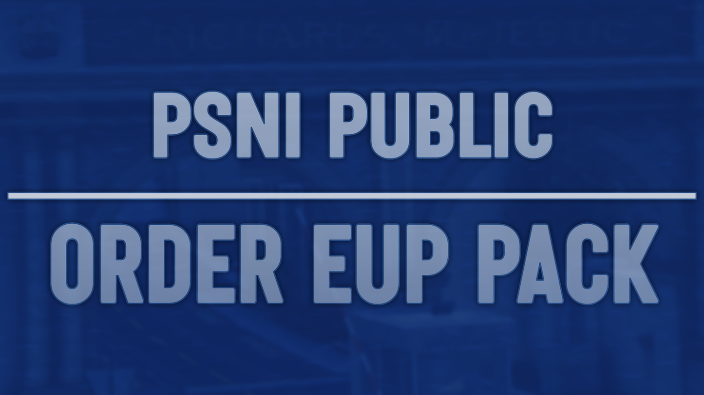 PSNI TSG EUP PACK