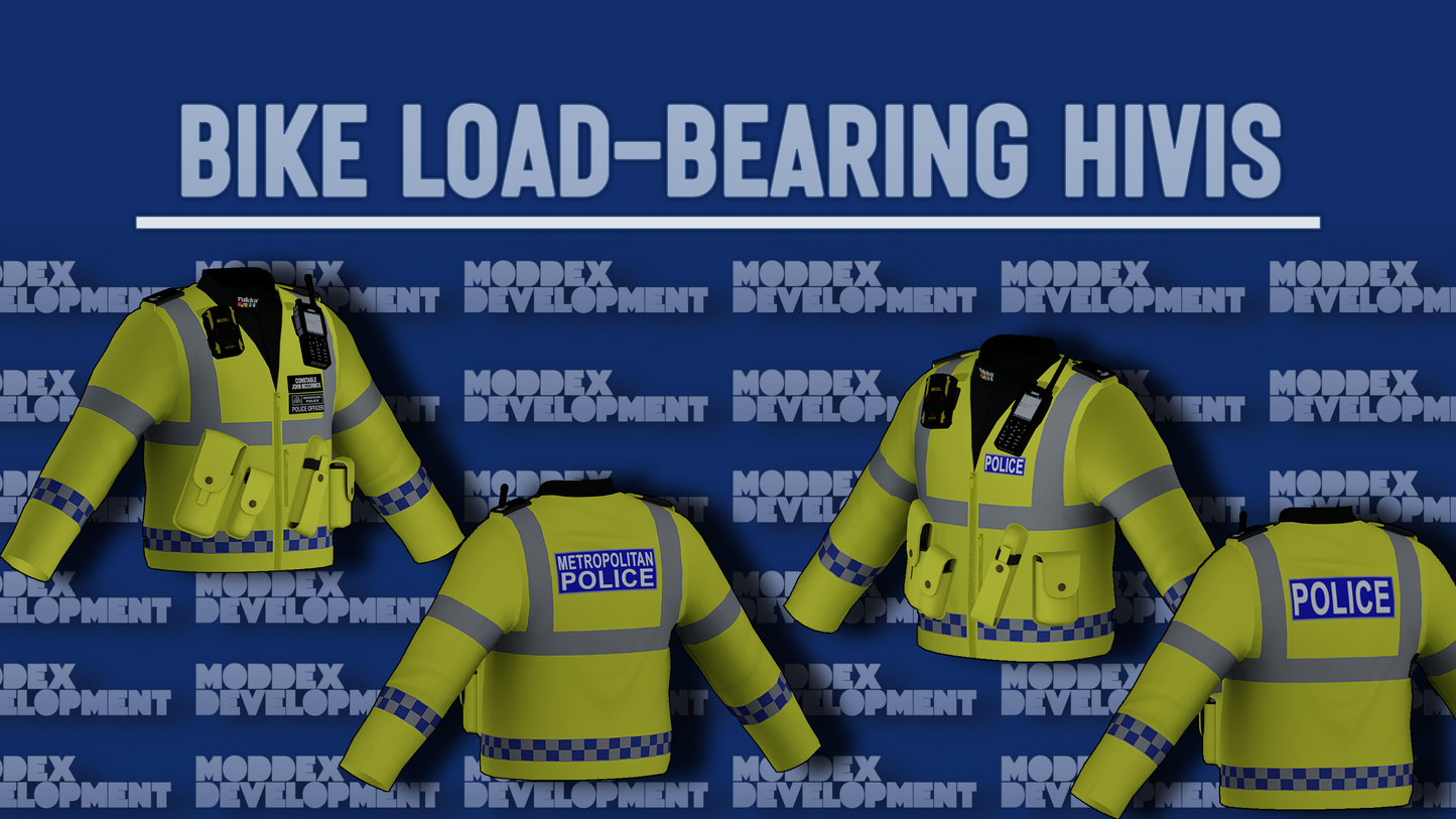 Bike Hivis Load-Bearing Jacket