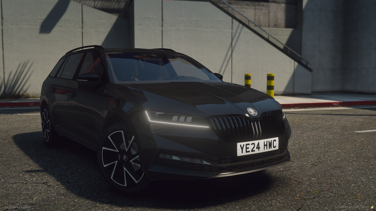 Metropolitan Police Interceptor Skoda Superb 2024