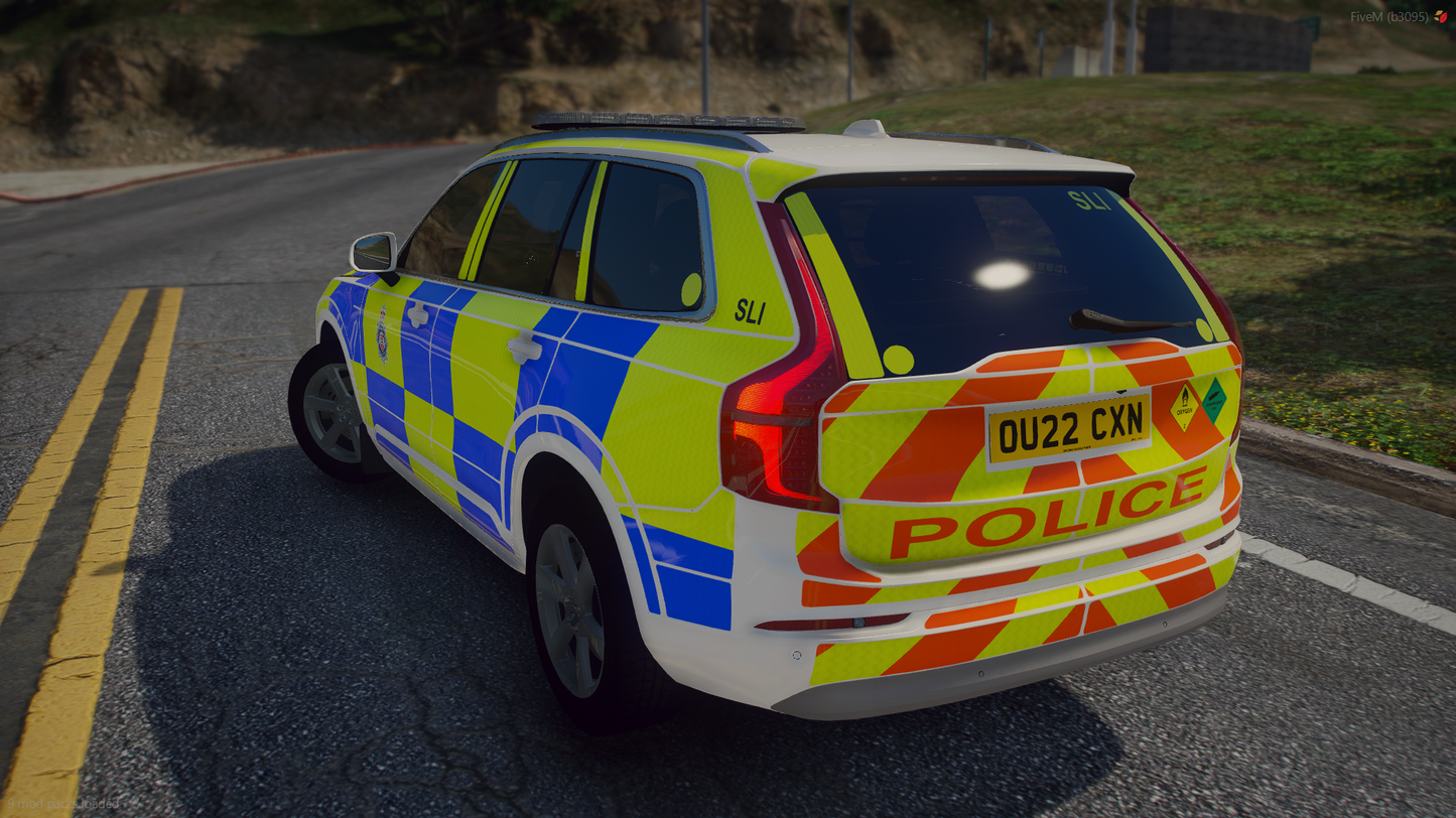 BTP Marked Volvo XC90 2022 Pack