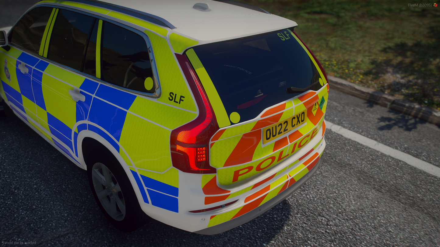BTP Marked Volvo XC90 2022 Pack