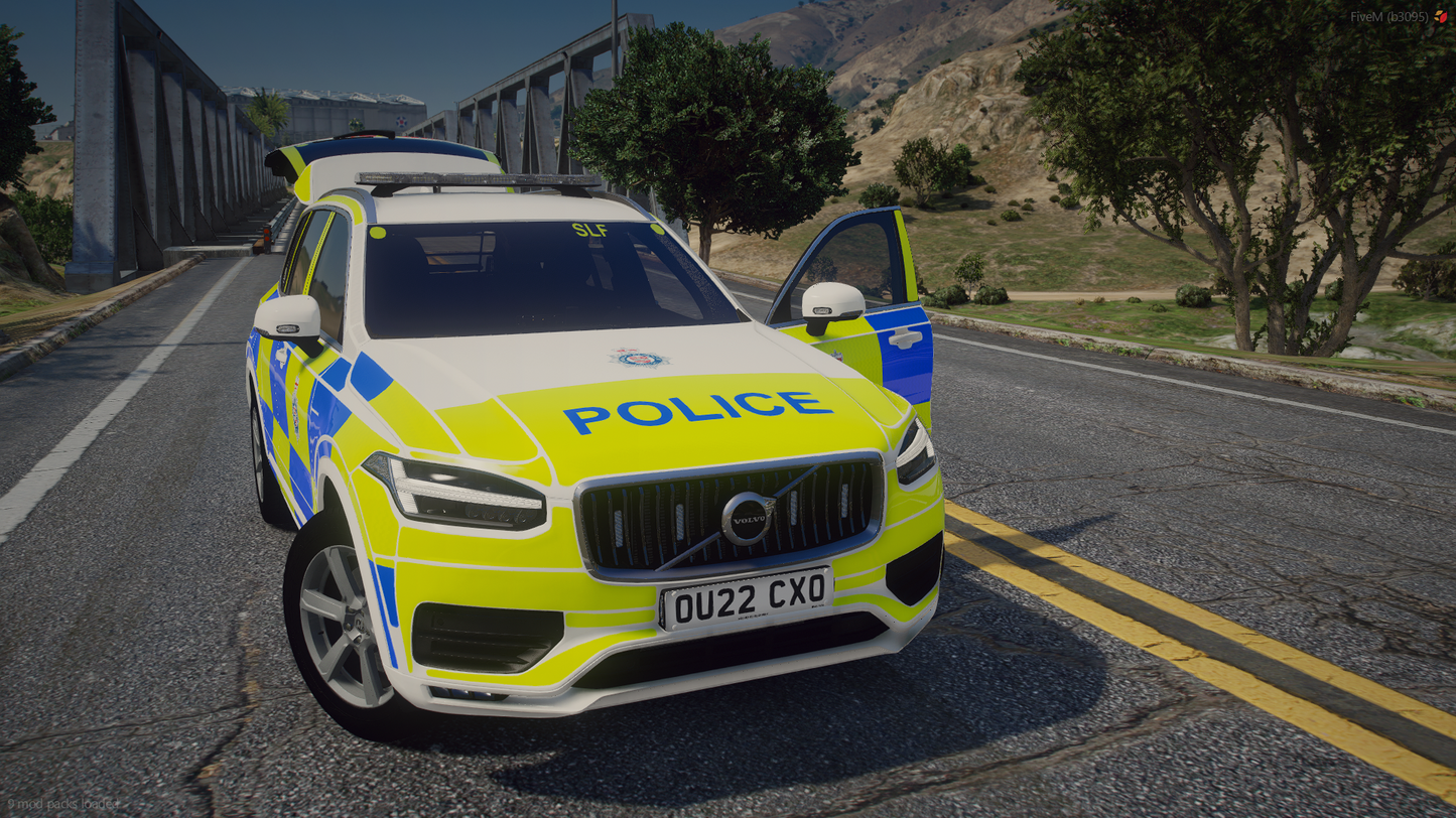 BTP Marked Volvo XC90 2022 Pack
