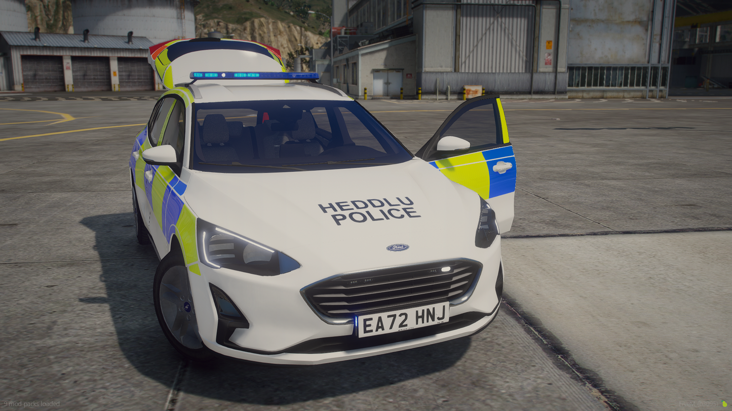 South Wales Police Ford Focus Trend 2022