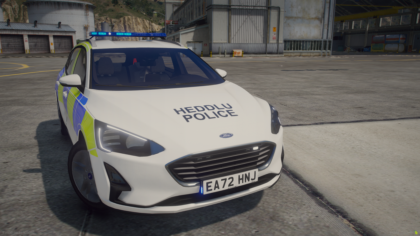 South Wales Police Ford Focus Trend 2022