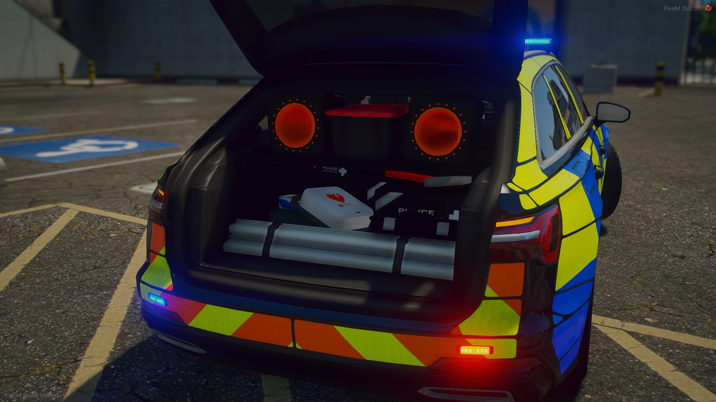 Marked Traffic Audi A6 2024