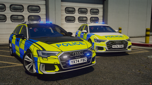 Marked Traffic Audi A6 2024