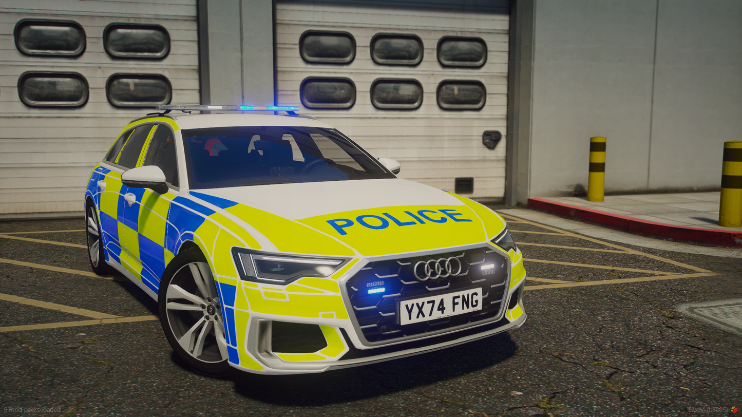 Marked Traffic Audi A6 2024