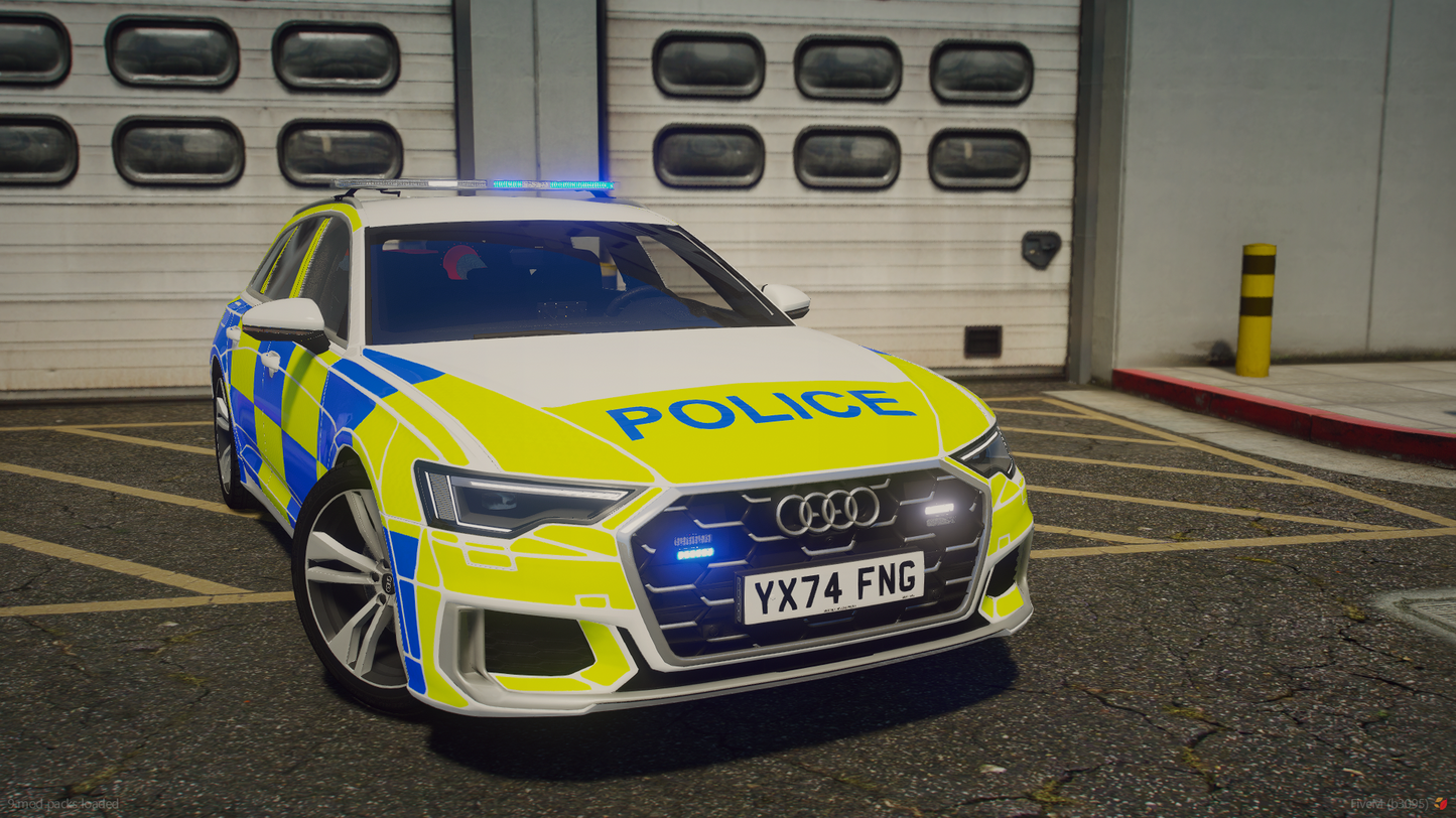 Marked Traffic Audi A6 2024