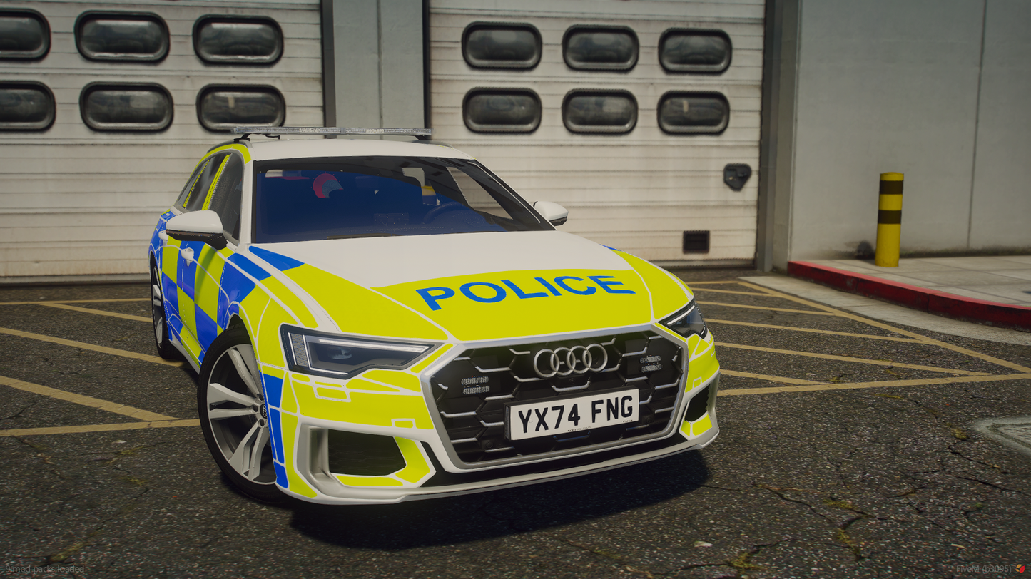 Marked Traffic Audi A6 2024
