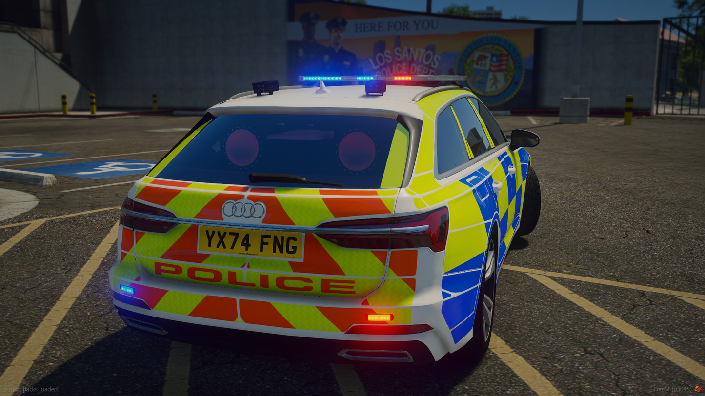 Marked Traffic Audi A6 2024