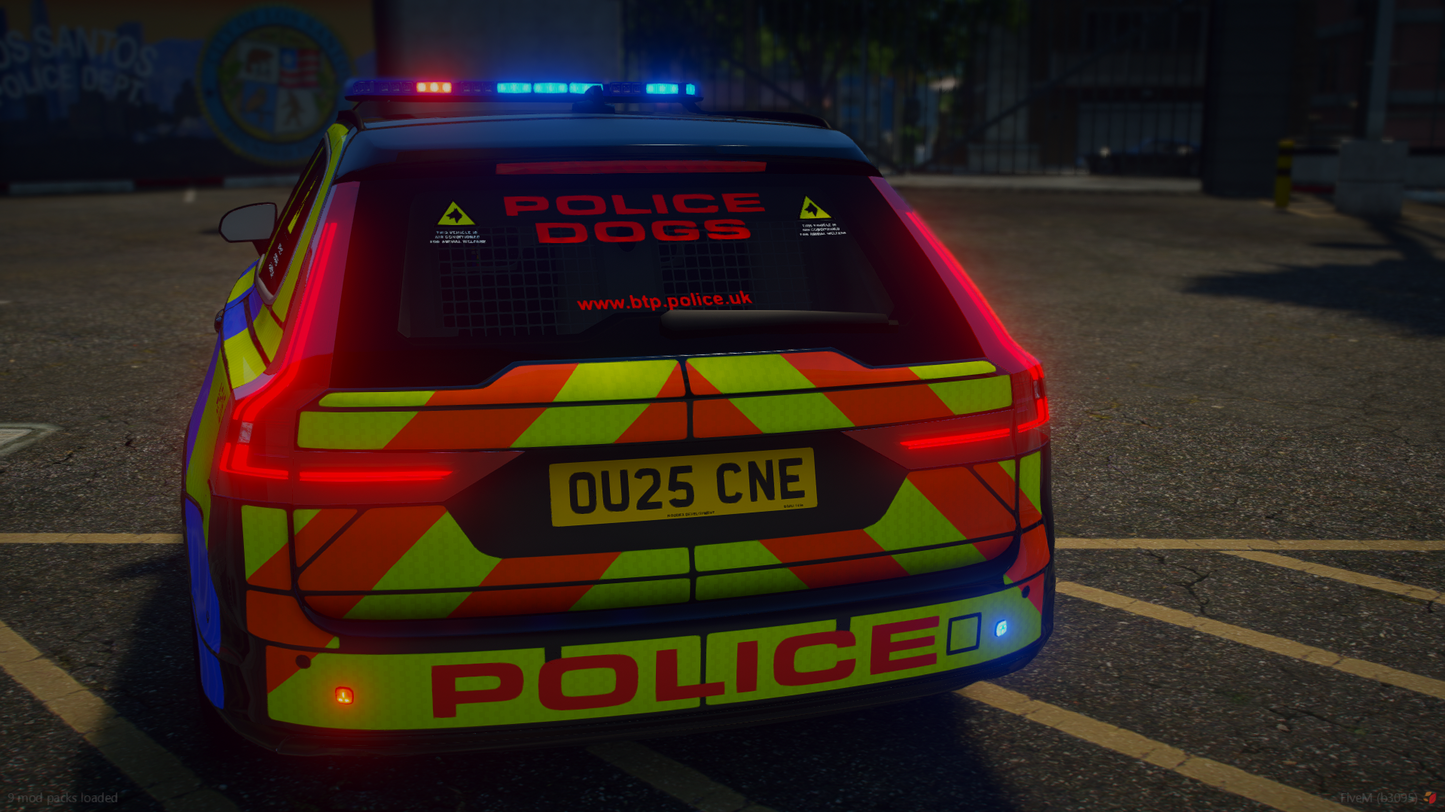 BTP Dogs Volvo V90 2025