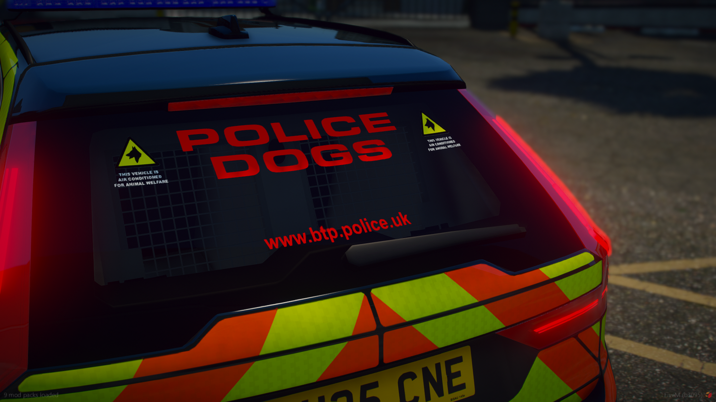 BTP Dogs Volvo V90 2025