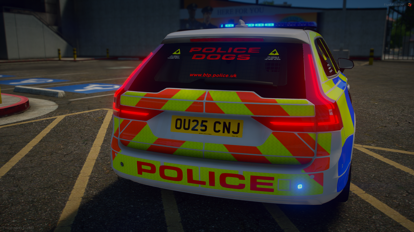 BTP Dogs Volvo V90 2025