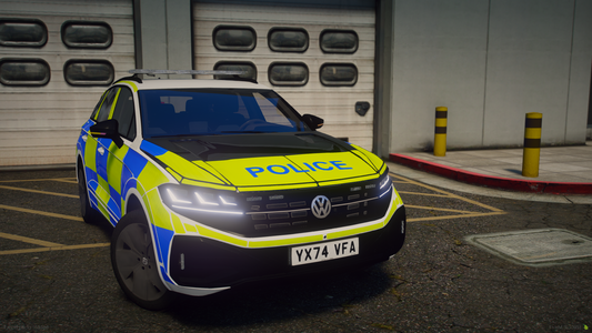 Marked Traffic Volkswagen Touareg 2024