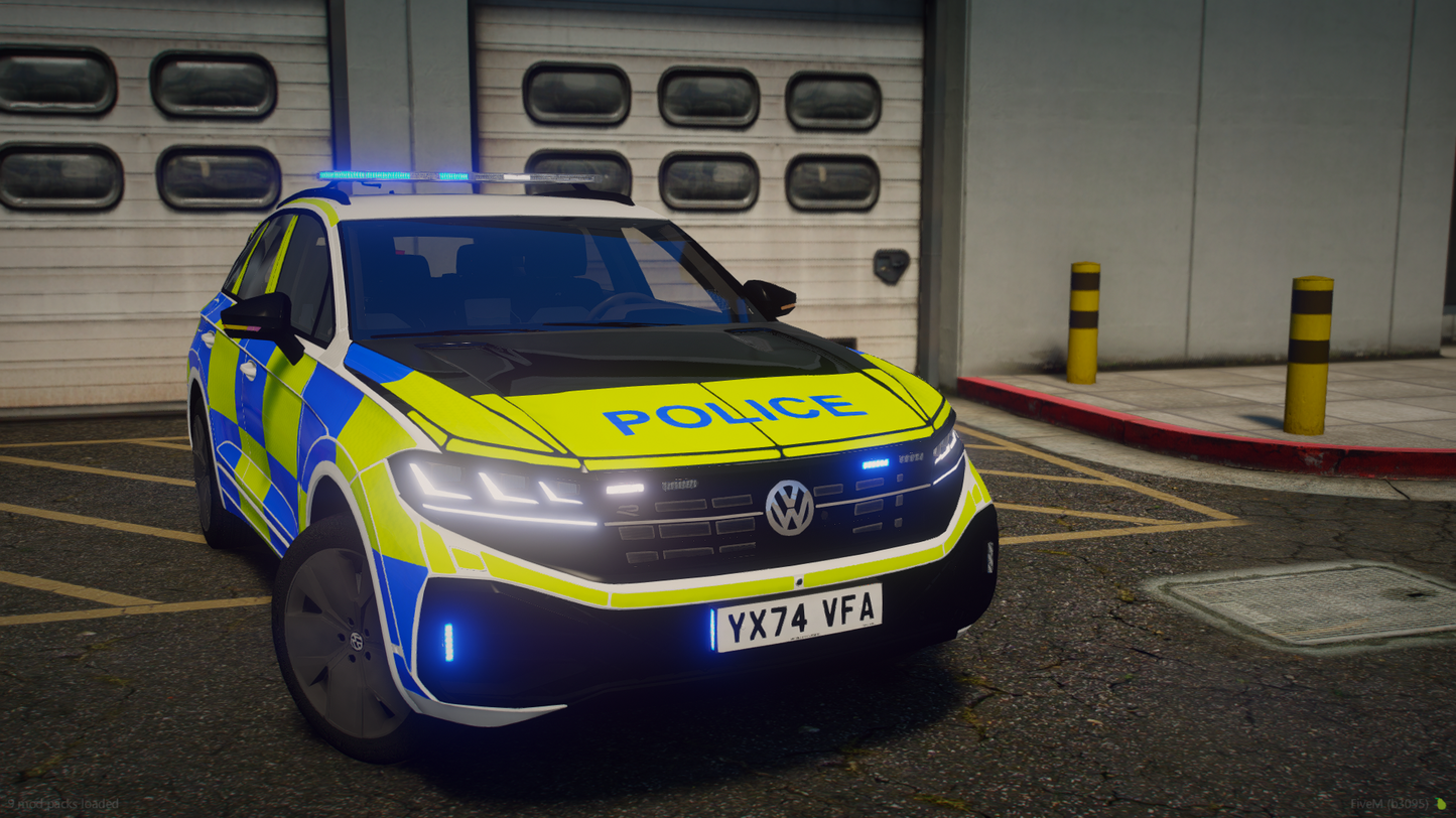 Marked Traffic Volkswagen Touareg 2024