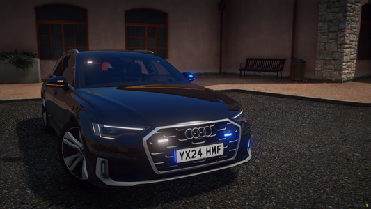 Unmarked Traffic Audi A6 2024