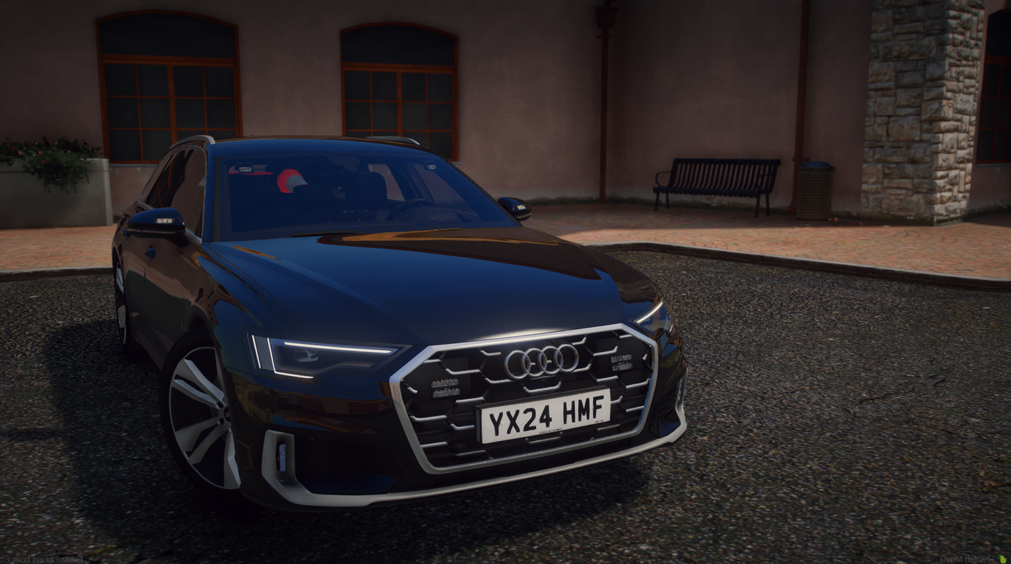 Unmarked Traffic Audi A6 2024