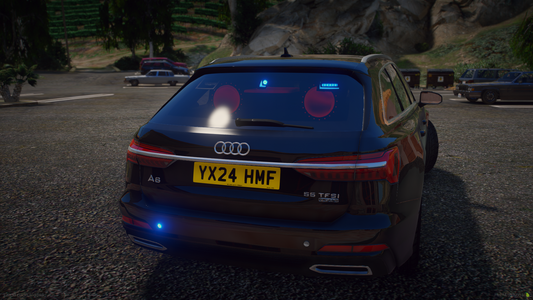 Unmarked Traffic Audi A6 2024