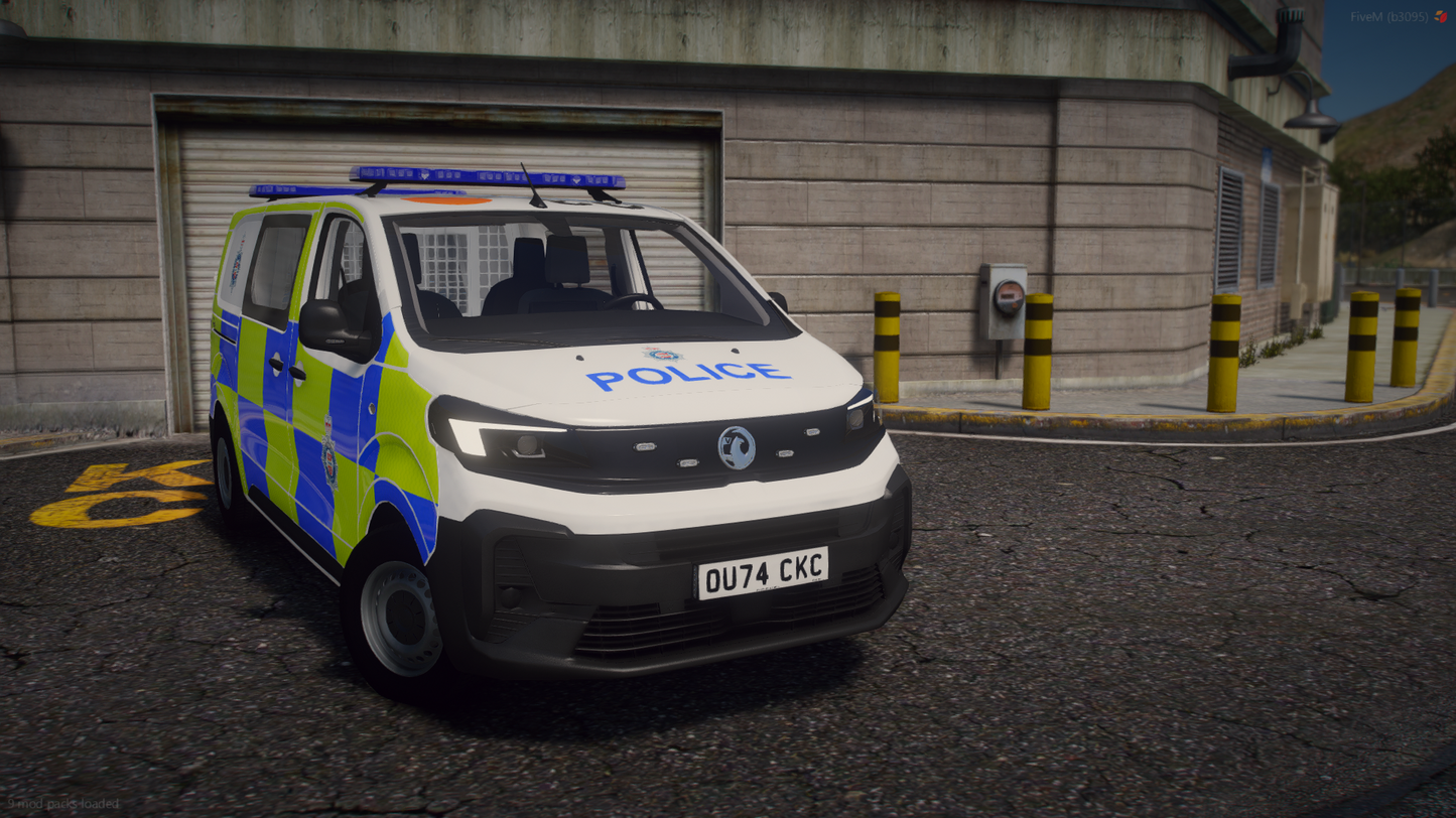 BTP Vauxhall Vivaro 2024