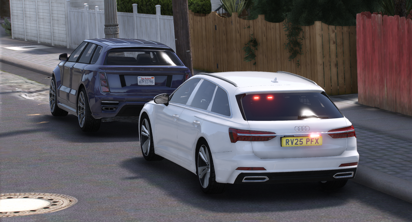 Unmarked Roads Crime Team Audi A6 2025