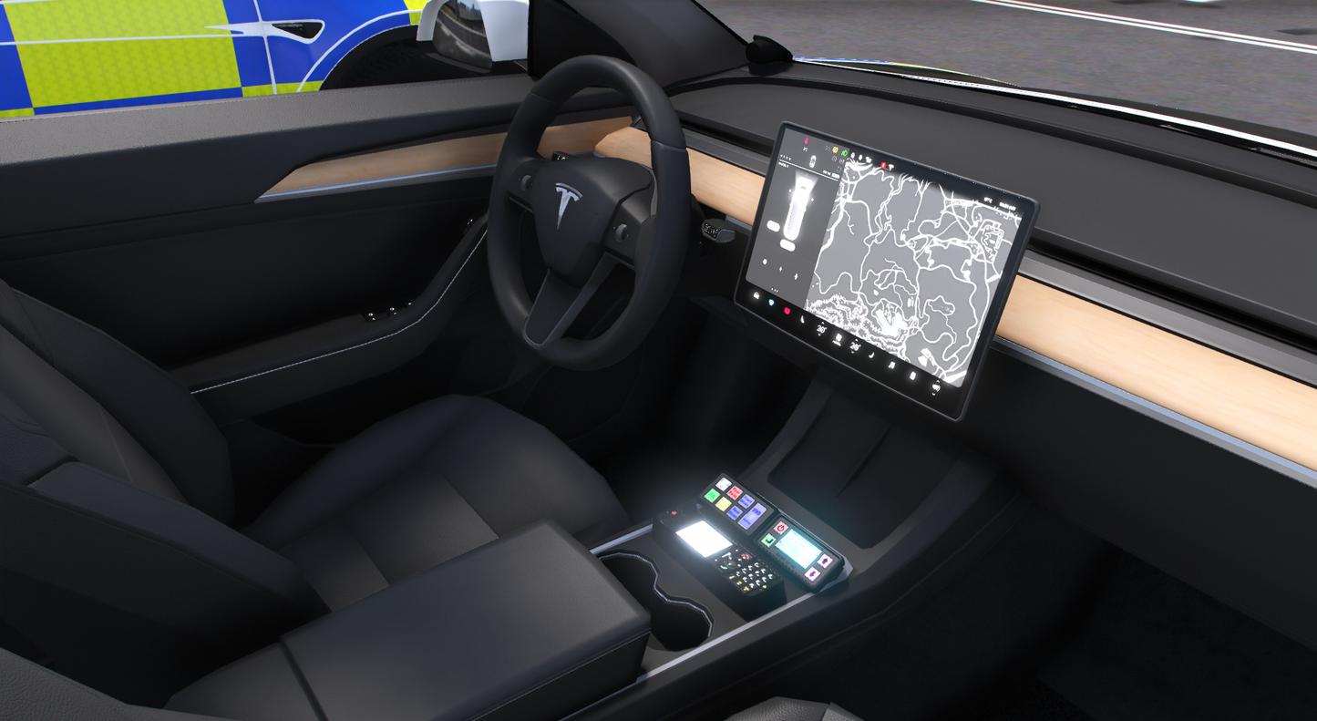 Marked Traffic Tesla Model Y 2024