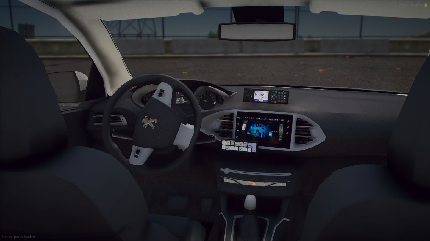 Marked Response Peugeot 308 Hatchback 2015 & 2018 Pack