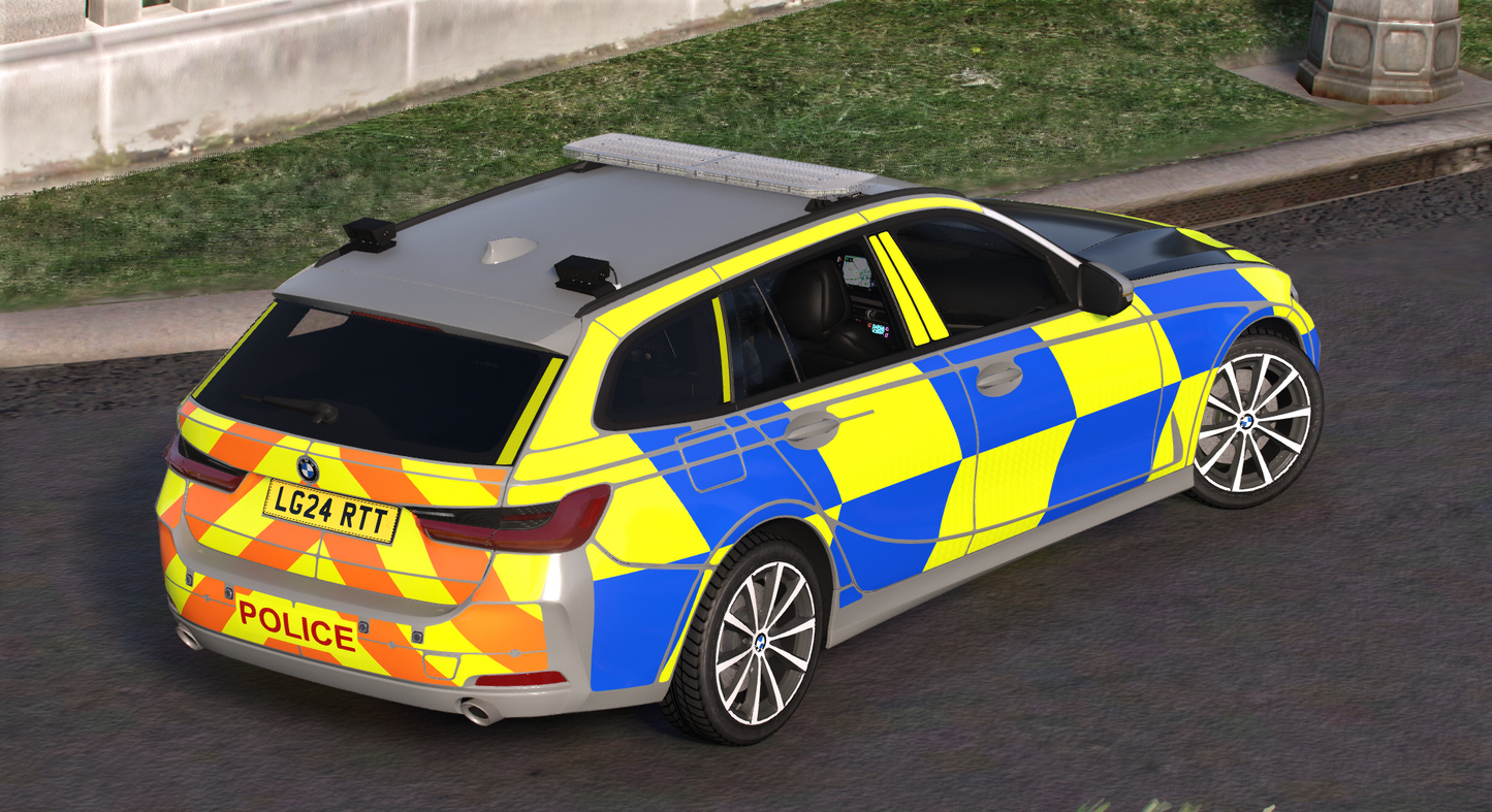 Marked Traffic BMW 3 Series Touring 2024