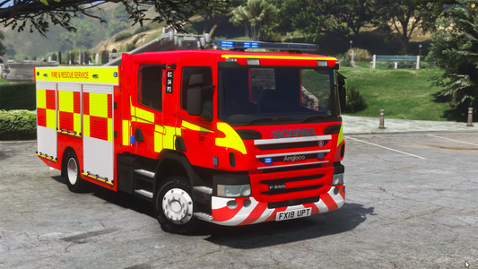 Generic Scania P280 Fire Truck 2018