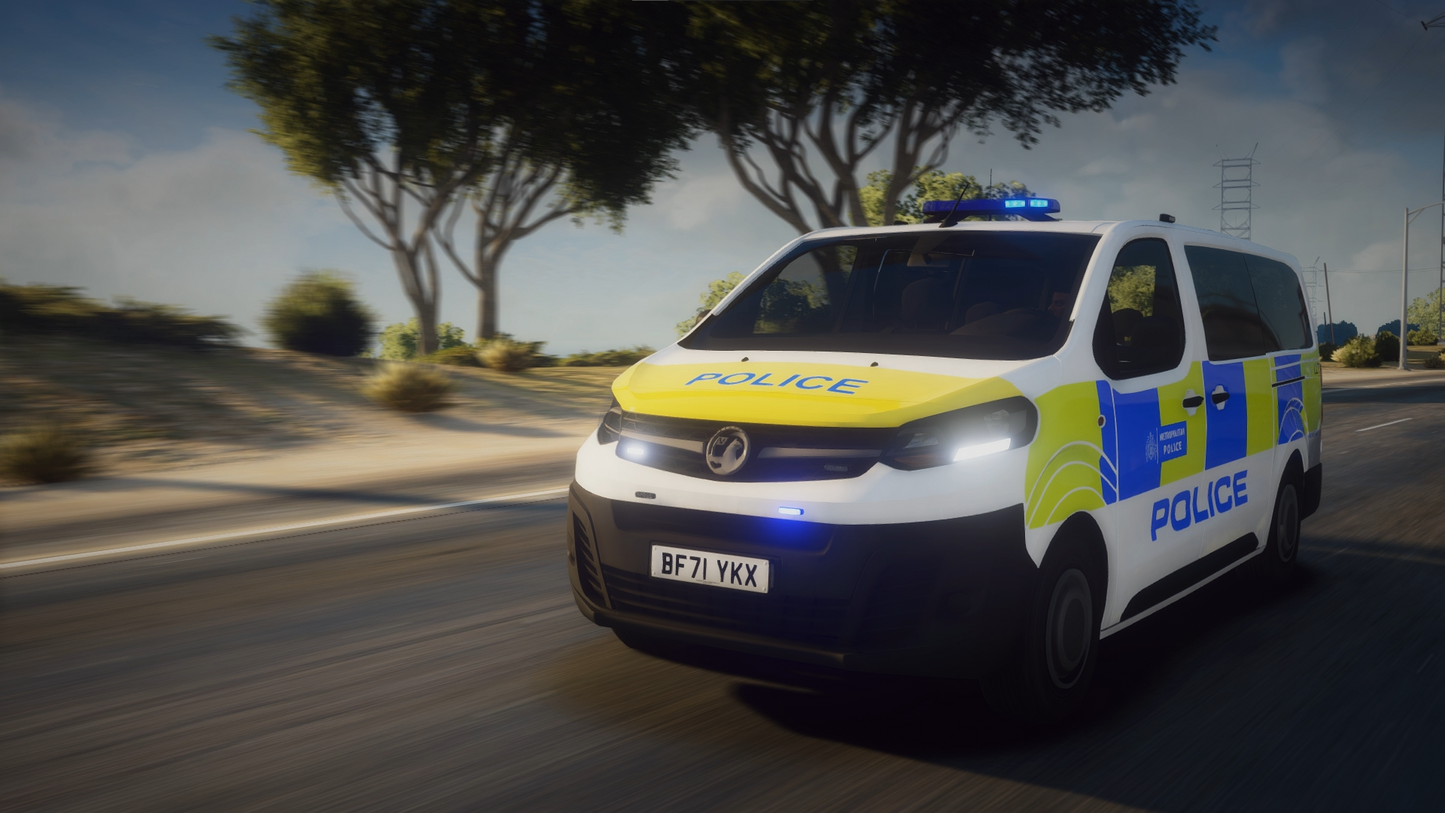 Metropolitan Police Vauxhall Vivaro