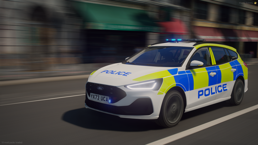 Fictional Marked Ford Focus ST Estate 2023