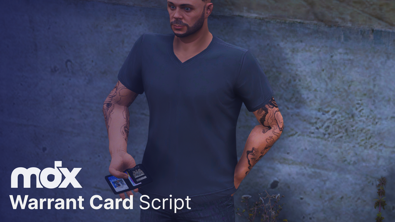 Warrant Card Script