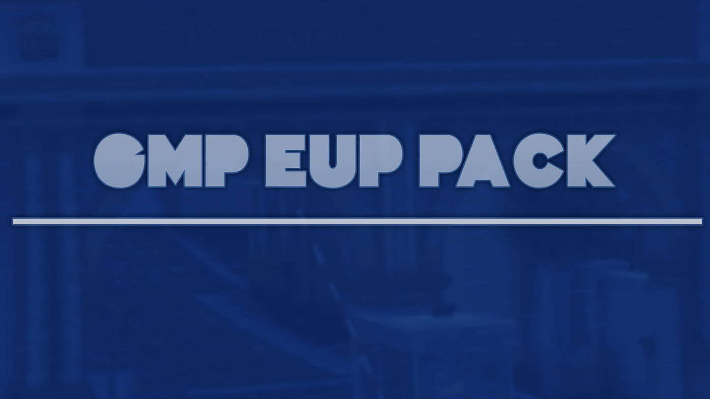 Greater Manchester Police EUP Pack
