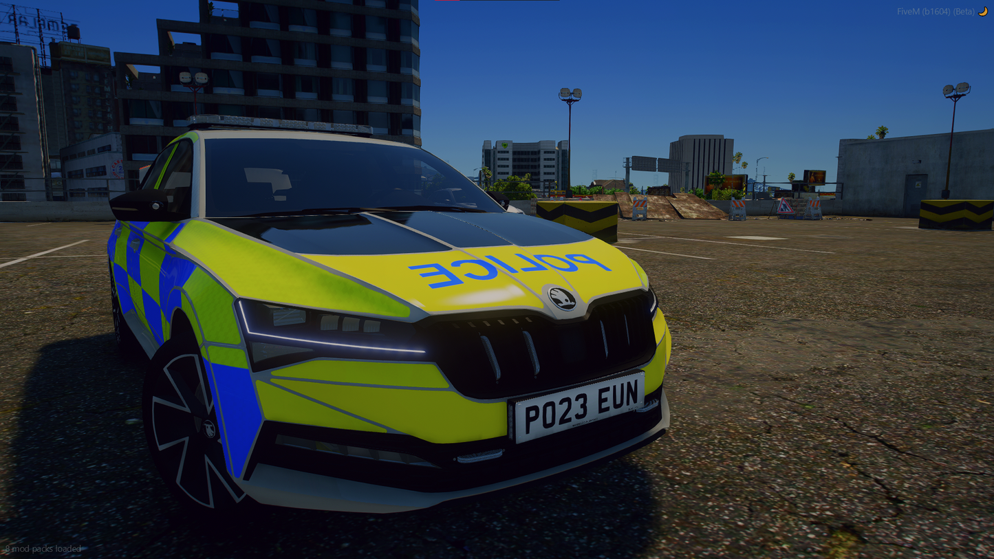 Traffic Skoda Superb Saloon 2023