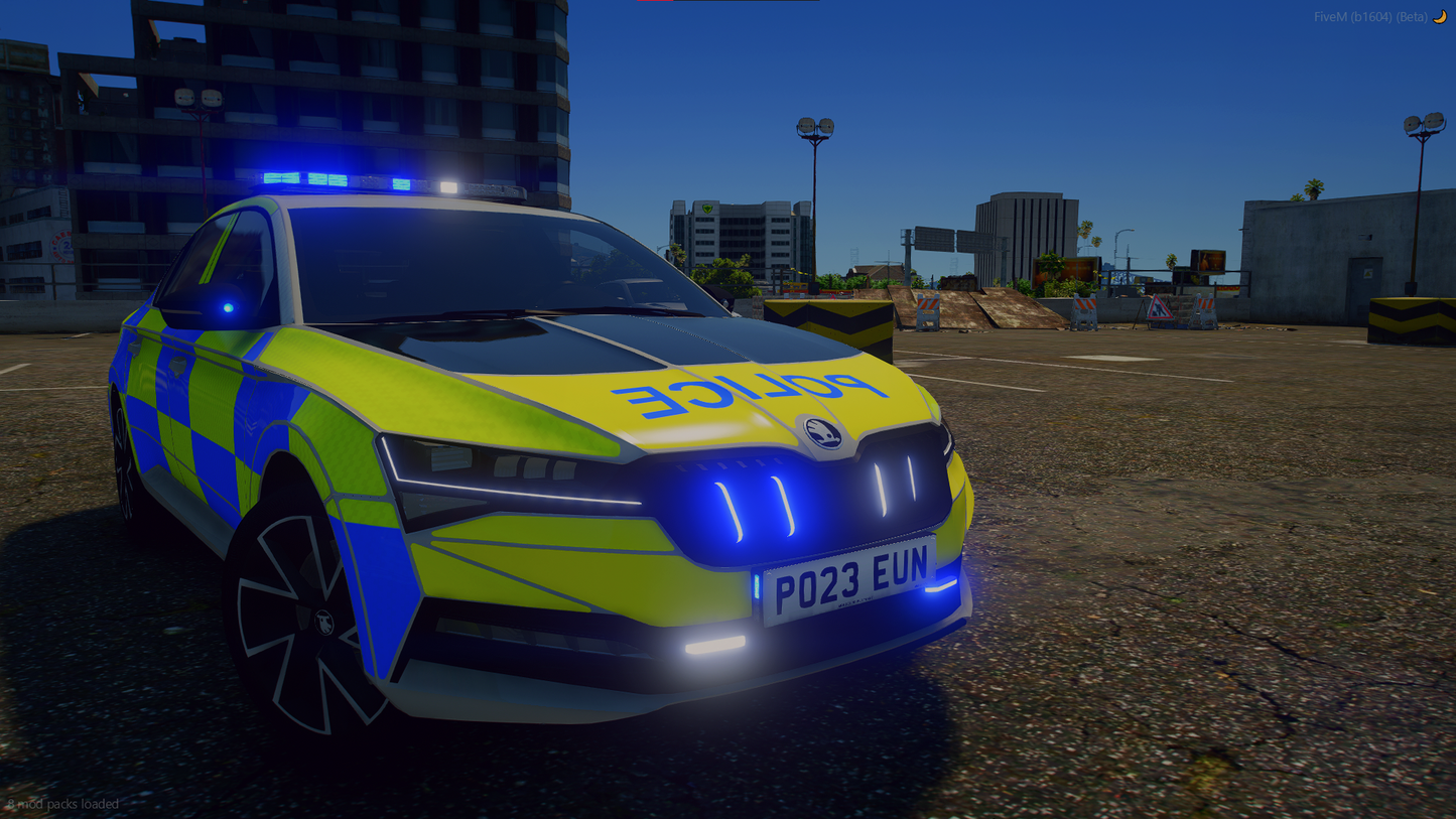 Traffic Skoda Superb Saloon 2023