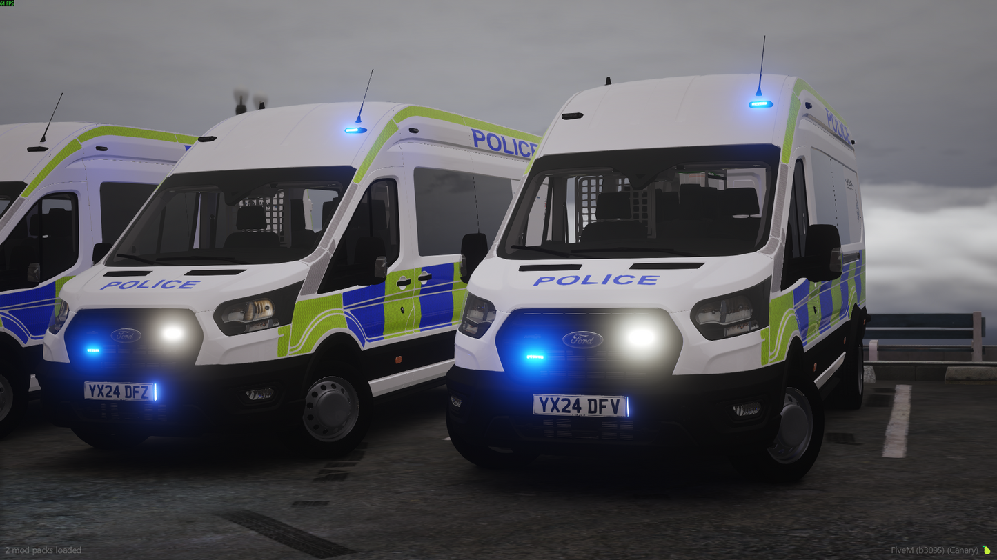 Humberside Police Ford Transit Carrier - Non ELS