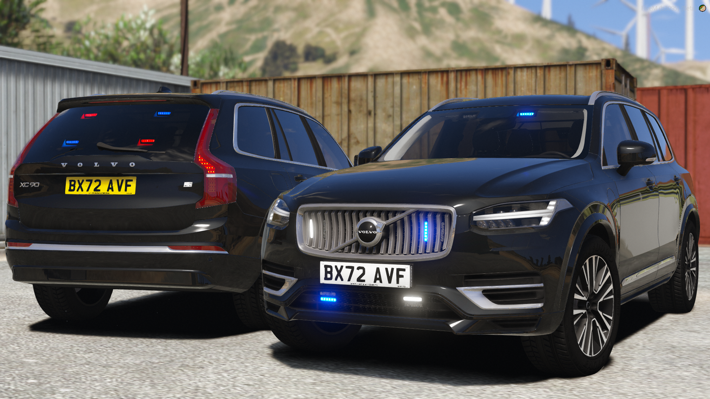 Metropolitan Police Unmarked Interceptor Volvo XC90 2022
