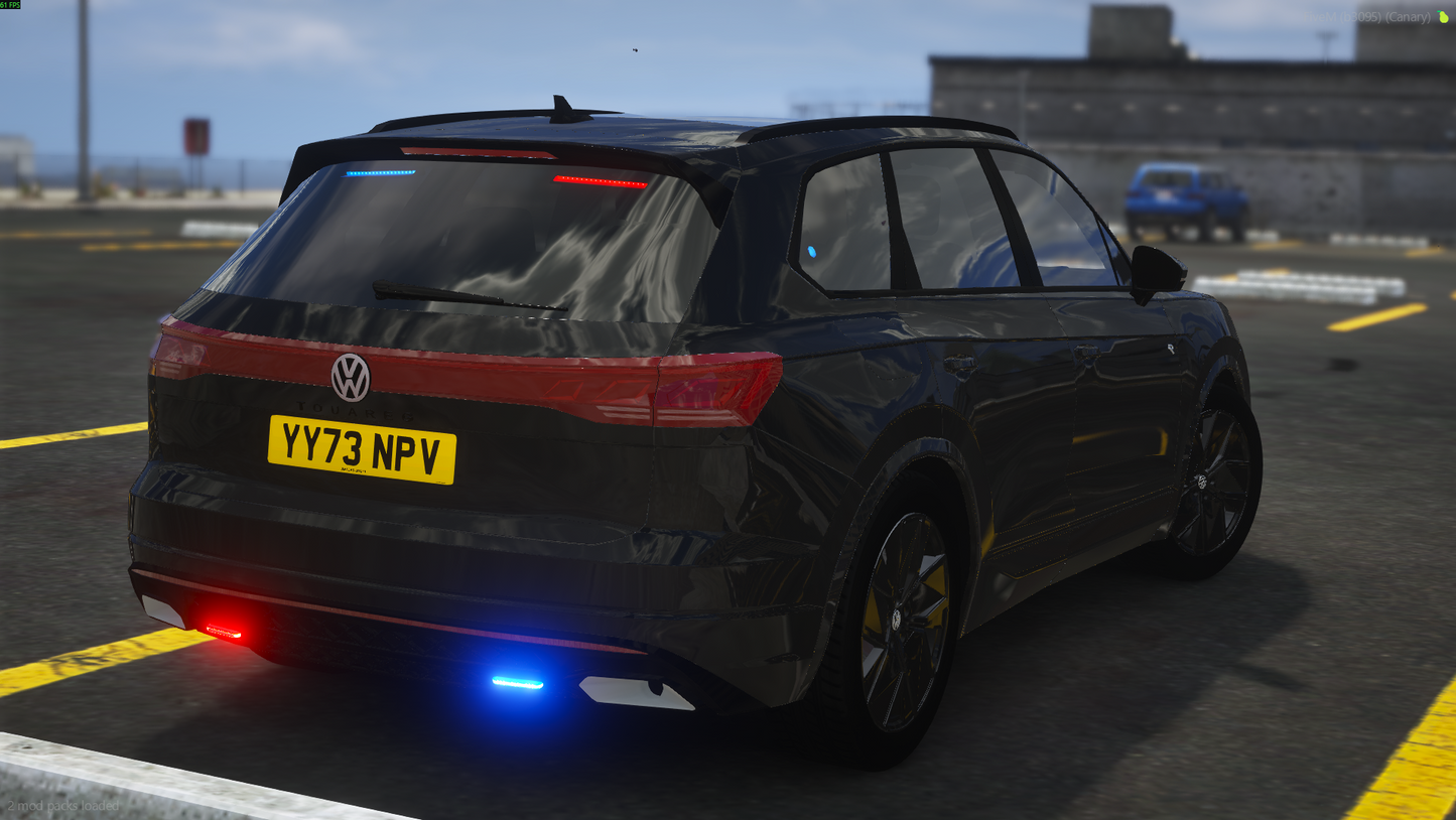Humberside Police Volkswagen Touareg Unmarked - Non ELS