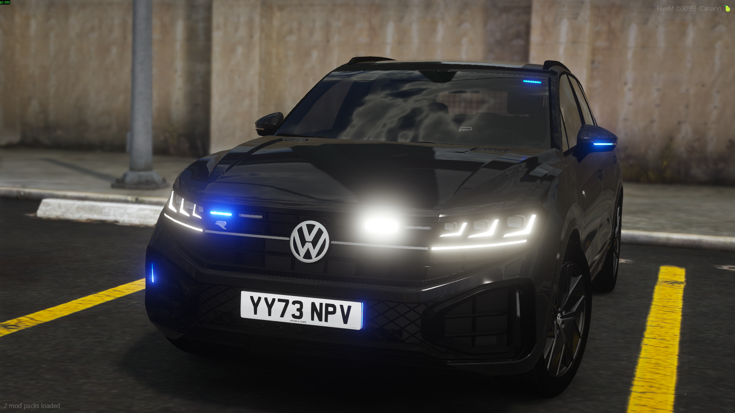 Humberside Police Volkswagen Touareg Unmarked - Non ELS
