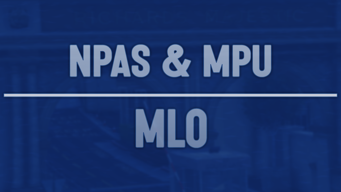 Generic NPAS & MPU Base MLO