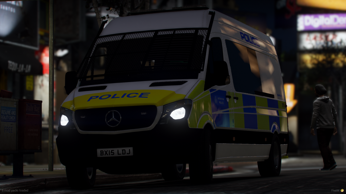 Metropolitan Police Mercedes Sprinter