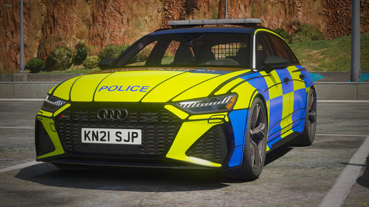 Marked Traffic Audi RS6 Avant 2021