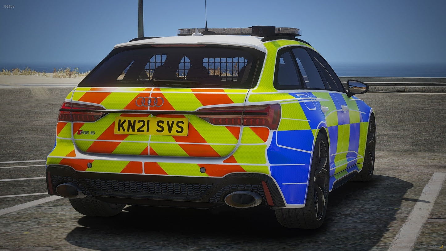 Marked Traffic Audi RS6 Avant 2021