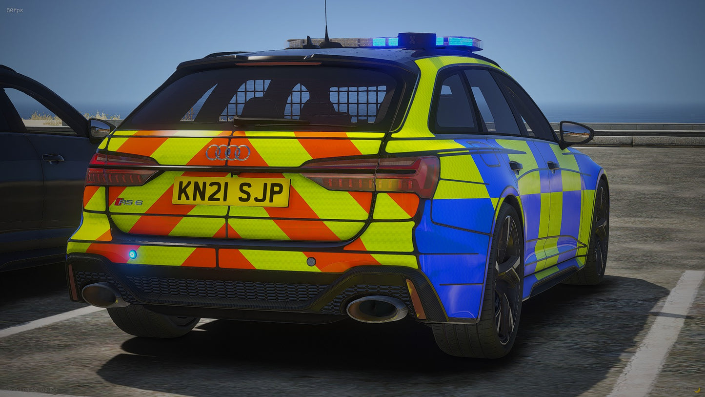 Marked Traffic Audi RS6 Avant 2021