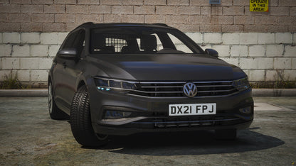 Unmarked Response Volkswagen Passat 2021